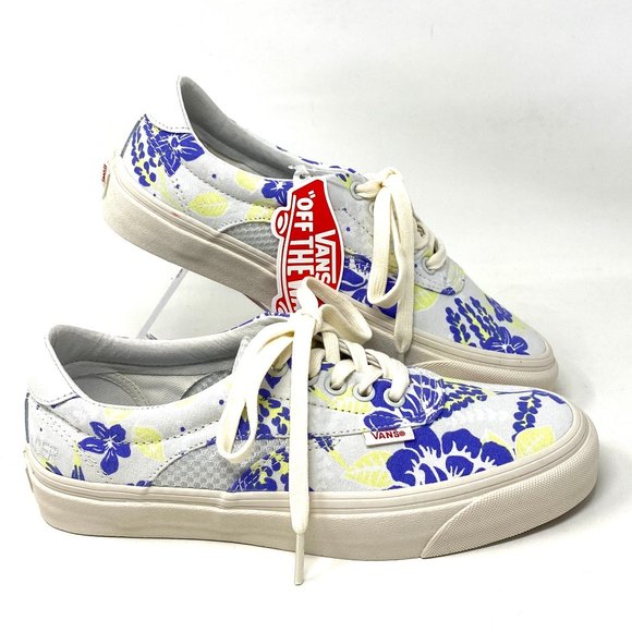 Vans Shoes - 💖MEGA SALE💖VANS Acer Mesh Ni Sp Barely  Women  White Blue Canvas  VN0A5DXZ3X6